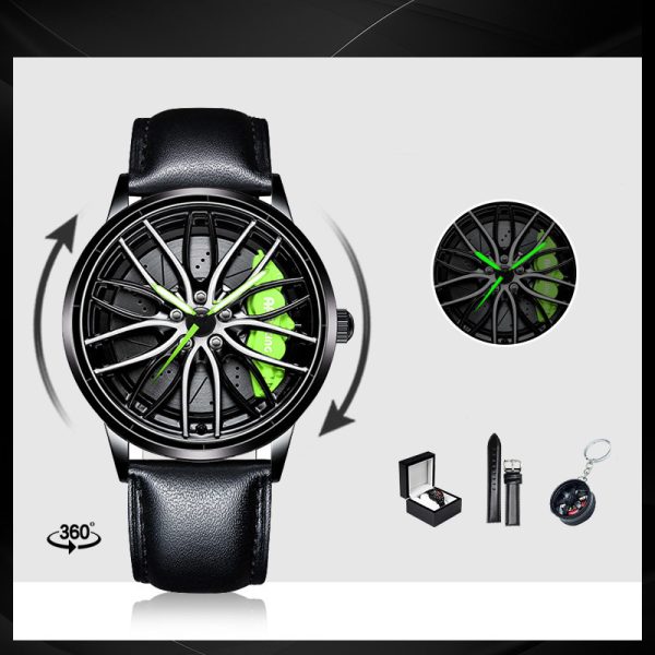 Skeleton Forged Caliper AMG488 Wheel Men's Watch - Image 8